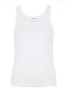 PCSIRENE Tank Top - Bright White