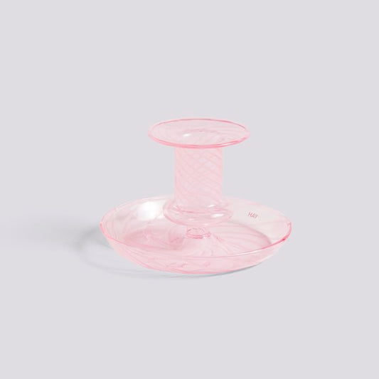 HAY Flare Stripe Pink with White