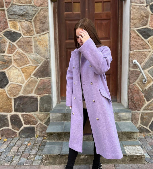 SLFALICE Coat - Lilac Breeze