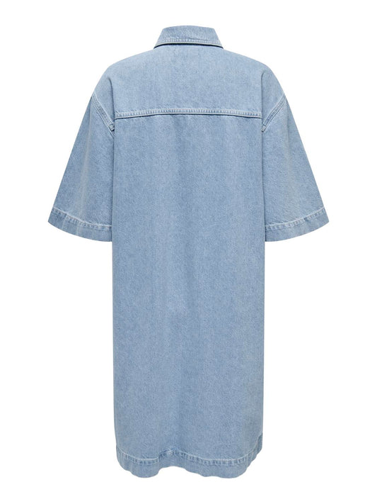 ONLSOPHIE Dress - Light Blue Denim